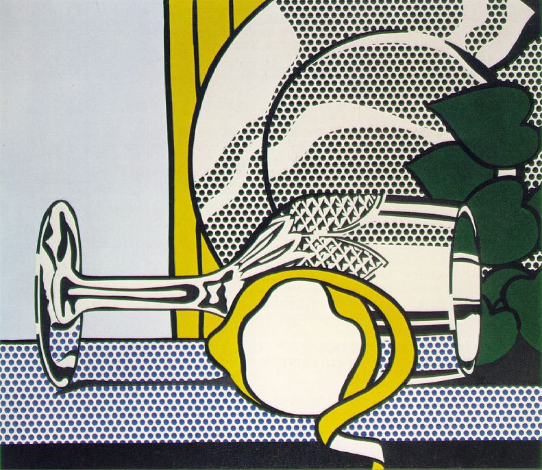 Roy Lichtenstein - 'Still Life with Glass and Lemon' 1972