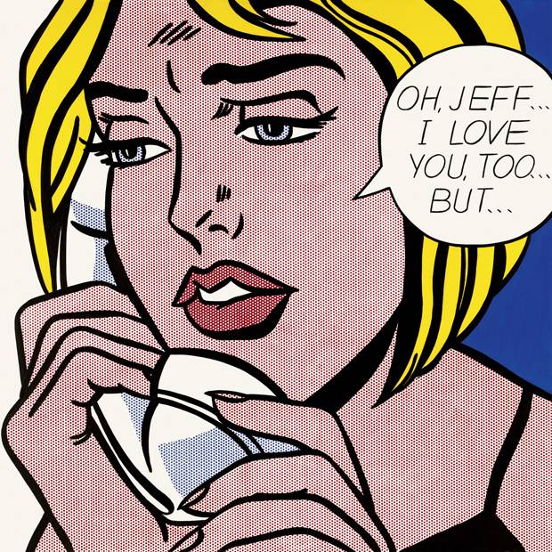 Roy+Lichtenstein - 'Oh, Jeff' 1964